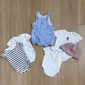 Janie and Jack Summer Bundle 3-6 month
